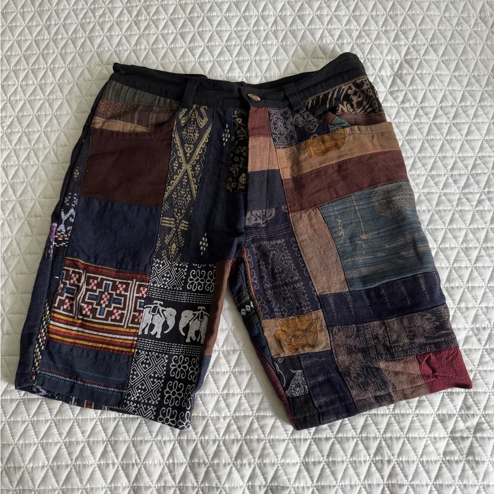 Patchwork Men's Shorts